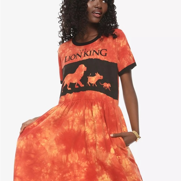 Lion King Graphic Dress - Orange - Picture 4 of 8